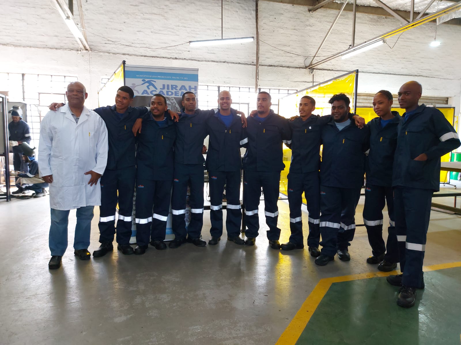 2022 Group 3 at Welding School